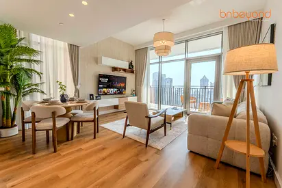 Skyline View 1BR | High Floor | Boulevard Crescent | Boho Design | Fully Furnished | All Bills Included