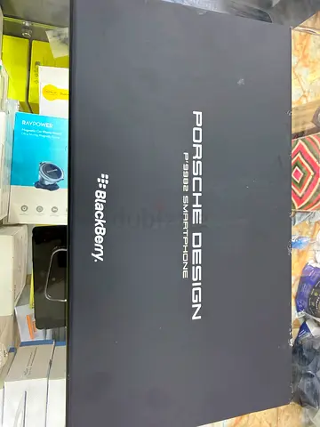 BlackBerry Porsche Design P'9982 smartphone in box