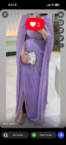 Evening wedding dress