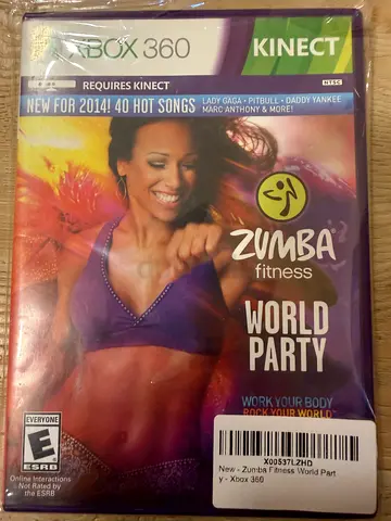Zumba Fitness: World Party (Xbox 360 Kinect) NTSC - Sealed