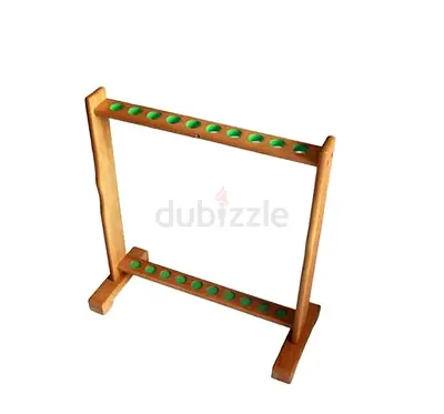 10 Hole Oak Floor Rack - Brand New