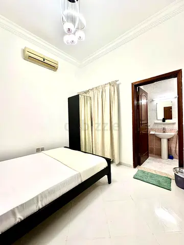 Furnished room available for single lady near Mercato mall@2900