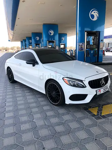 Mercedes-Benz C300 Coupe | 2018 | AMG Kit | Pearl White