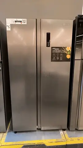 Super General 600 Liters Gross Side-By-Side Refrigerator-Freezer , Inverter Compressor,