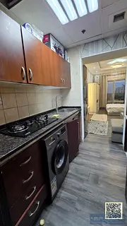 Fully Furnished Studio with Balcony for Rent in Ajman Garden City