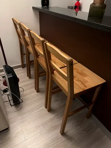 Ikea Hagernas Bar Table + Chairs