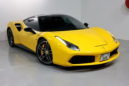 Pristine 2016 Ferrari 488 GTB | GCC Specs | Low Mileage | Carbon Interior