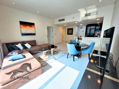Fully Furnished | High Floor | 1BR | Downtown Views