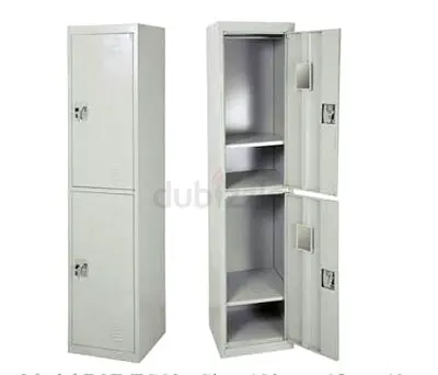 Metal 2-Door Employee Locker — Steel Storage Cabinet