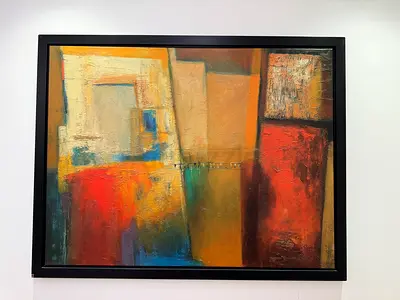 Beautiful Modern Abstract Painting, 127x100cm
