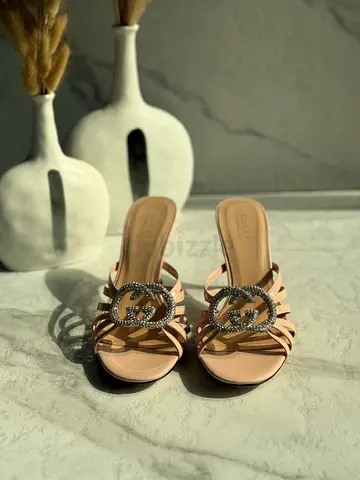 Gucci GG crystal sandals