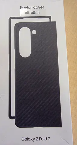 Samsung Galaxy Z Fold7 Carbon Shield Case - Black (New, Official)