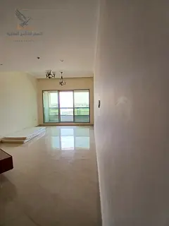 Three rooms, built-in wardrobes, a hallway, a balcony, a gym, a sauna, and a children's play area.