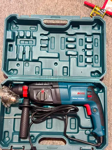 Electric Hammer Drill in Carry Case - Used, Good Condition