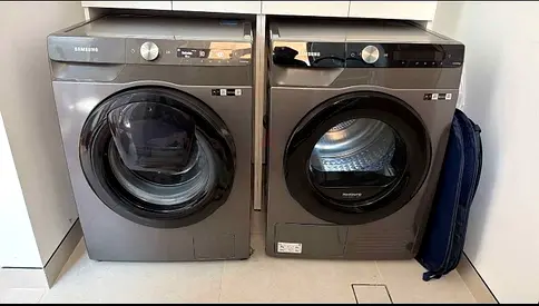 Samsung New model Separate Washer Dryer Set.  Washer 10kg and 9kg Dryer With WiFi Connect