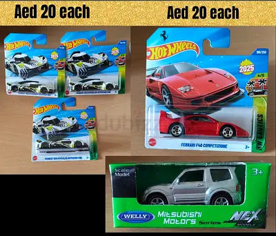 Hot Wheels and Welly Diecast Model Cars Collection