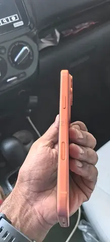 Used iPhone 17pro max phone with orange colour good conditio