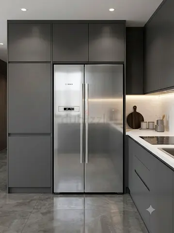 Bosch Series 8 Side-by-Side Refrigerator Freezer – Freestanding