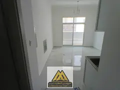 For rent: Studio in Al Jurf 3, second tenant, central AC, balcony with great view. AED 22K, 4 or 6 p