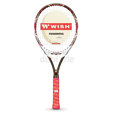 WISH Tennis Racket Black 579 | Lightweight Durable Tennis Racquet for Beginners