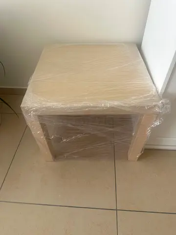 Light wood bedside table / small side table - like new