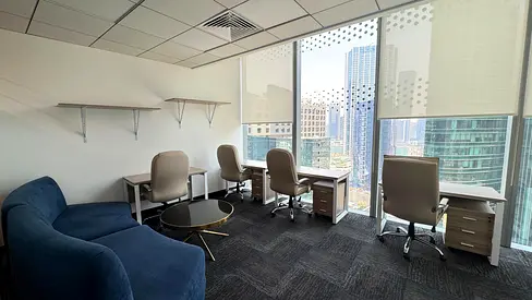 Fully fitted and furnished office in Opus Tower Business Bay