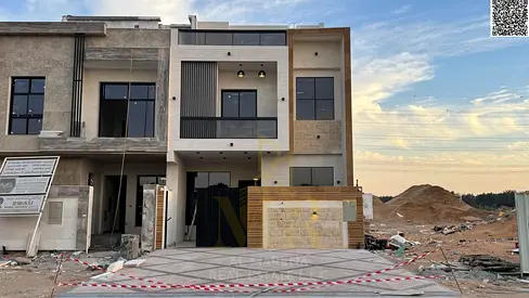 Less than 10% down payment | Own a luxury villa in Al Yasmin, Ajman | 4 master bedrooms G+2 | A gre