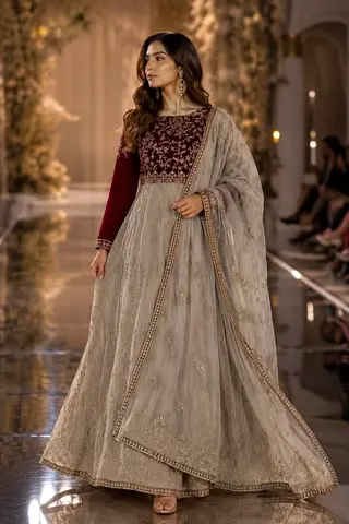Pakistani maxi dress L - XL