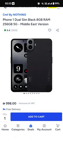 Nothing cmf 1 256gb