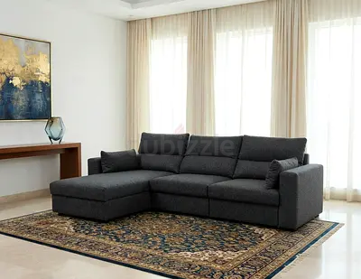 Practical L-Shape Sofa Bed