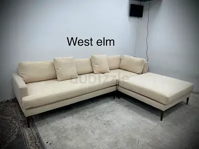 Like new condition west elm sofa