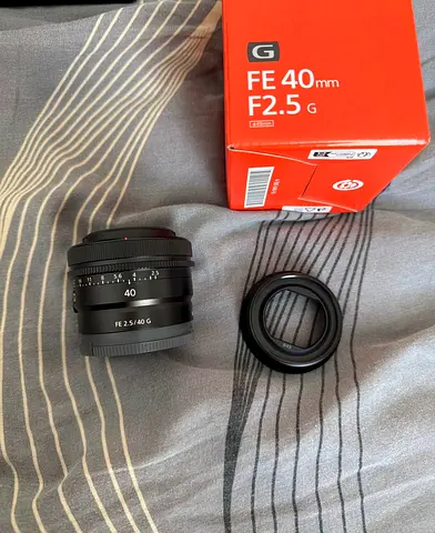 Sony lens 40 mm f2.5