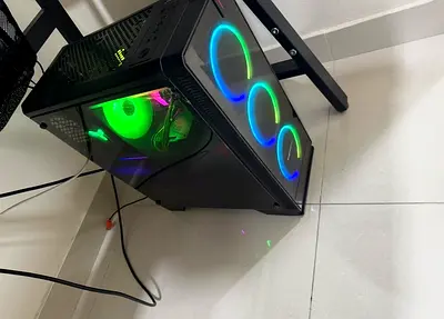 Gaming pc case and 650w power supply unit