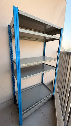 Sturdy Metal Storage Shelving Unit - 5 Adjustable Shelves