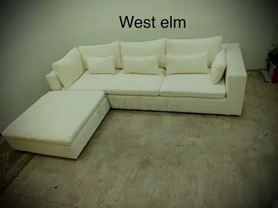 Same like new condition west elm sofa