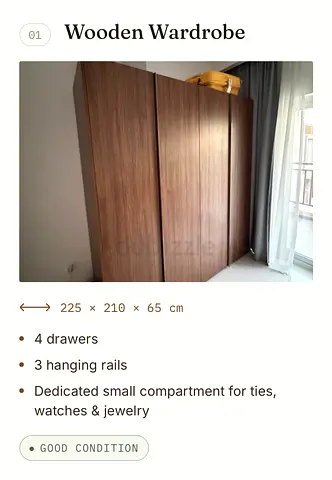 Wardrobe for sale