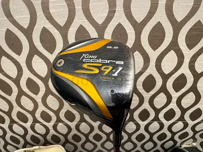 Stiff King Cobra S9.1 PRO Driver, 9.5* Loft, Matrix Ozik Graphite Shaft (S Flex) RH Right Handed Gol