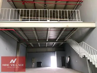 BRAND NEW G+MEZZANINE WORKSHOP FOR RENT | 59 KW POWER | AL LAYAN 1