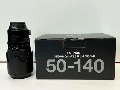 Fujinon XF 50-140mm F2.8 R LM OIS WR Lens with Box - LIKE NEW