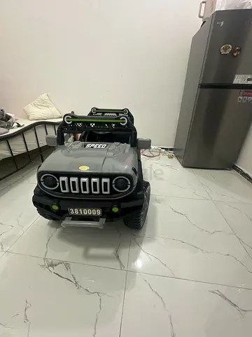 Kids Electric Ride-On Jeep Car - 12V Battery Powered