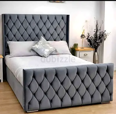Brand New 160*200 Queen Size Fabric Bed Frame For Sale
