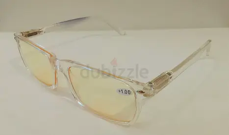 Clear Frame Glasses +1.00 - Unisex Eyekepper brand