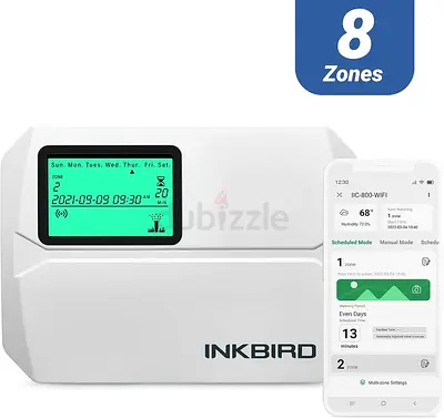 Inkbird 8 Zone Smart WiFi Sprinkler Controller