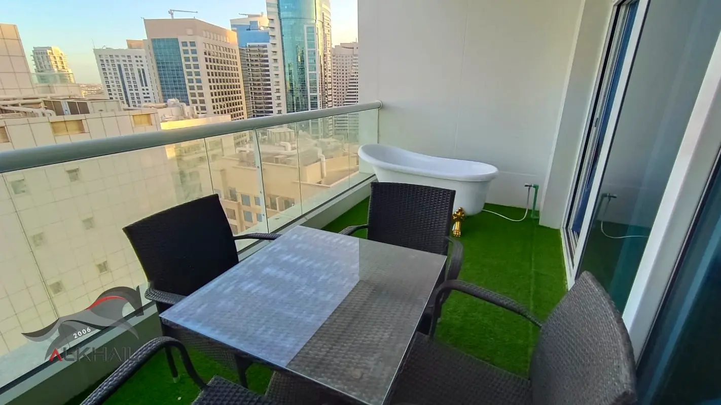 Furnished 3BR | Al Fahad Tower 2 | City Views