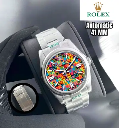 Rolex automatic mens watch