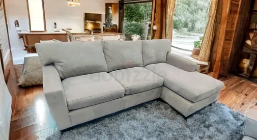 Crate and barrel premium quality lshape sofa