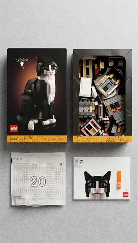 LEGO Ideas Tuxedo Cat 21349