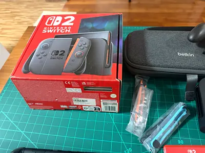 Nintendo Switch2 Bundle, Excellent Condition,2 Games plus Belkin Case, Original Bill.