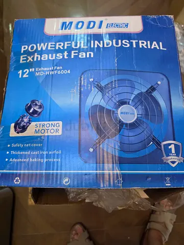 MODI 12" Industrial Exhaust Fan - Powerful, Brand New in Box