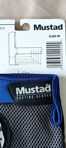 Mustad Casting Gloves Fishing